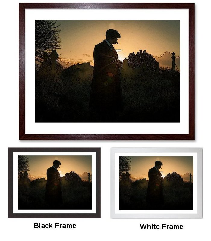 Peaky Blinders Art Framed Print